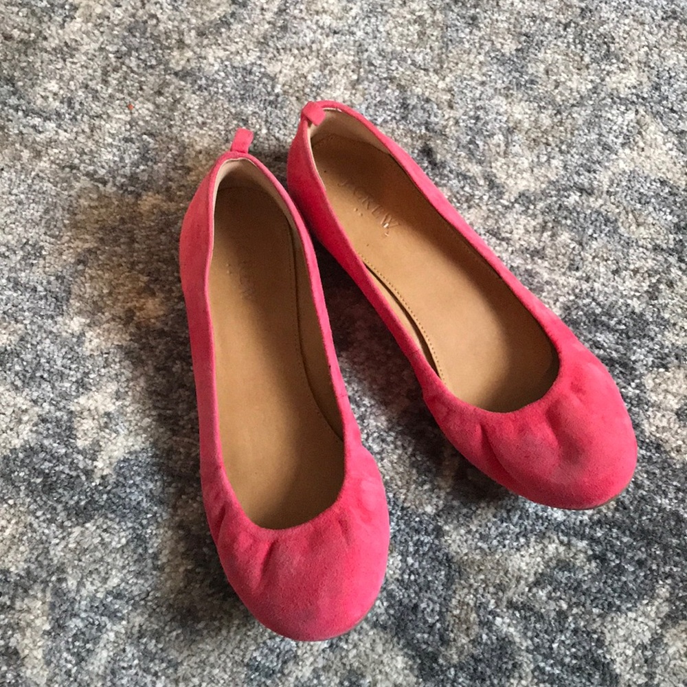 Neon Pink JCrew Flats